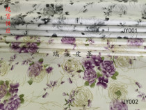 Single leather small floral waist line high-end waist line soft bag leather fabric sliding door bedside hard packaging decoration leather wardrobe door