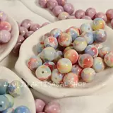 Стеклянные бусины ручной работы, украшение-шарик, аксессуары, 10мм, DIY