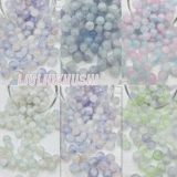 Стеклянный браслет из бисера ручной работы, оптовые продажи, 10mm, цветочный принт, DIY