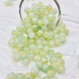 Стеклянный браслет из бисера ручной работы, оптовые продажи, 10mm, цветочный принт, DIY