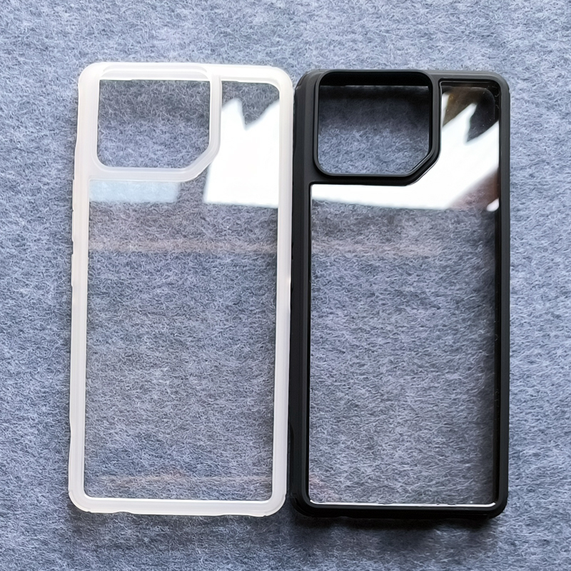 Suitable for Asus Rog 8 Pro Mobile Phone Case, Gaming Cooling, Asus High-Definition Hard Case, Rog8 Simple Protective Case, Ultra-Thin Black Edge, Anti-Fall