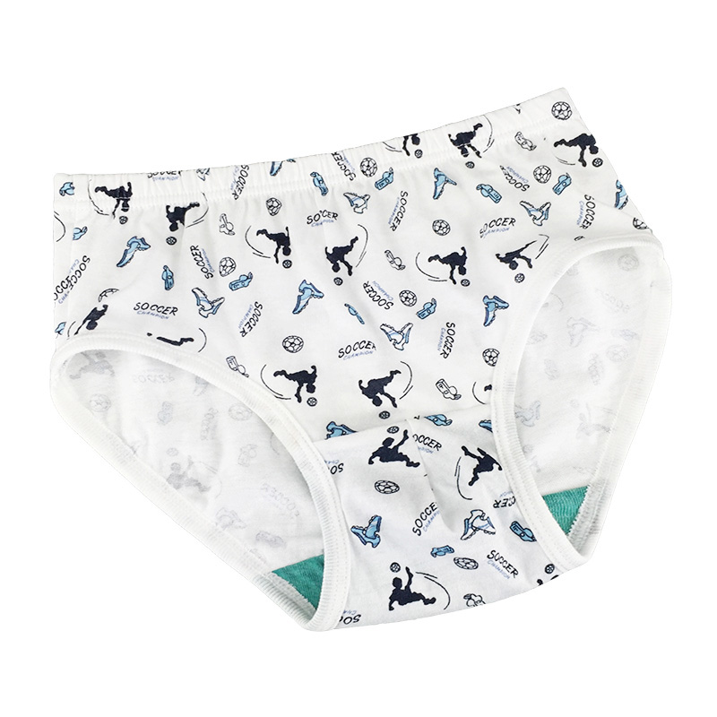 [USD 14.06] 4pcs AB Underwear 100 Cotton Boys' Shorts 100 Cotton