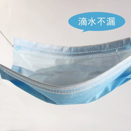 Одноразовая дышащая медицинская маска из нетканого материала для лица, (в наличии на складе)