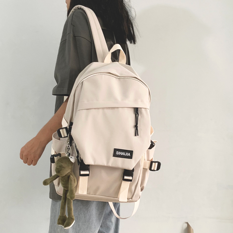 Bag Girl Han Edition Original Juku Ulzzang High School Middle School Junior High School Students'S Bag 100 Hitch Large Capacity Double Shoulder Bag Tide