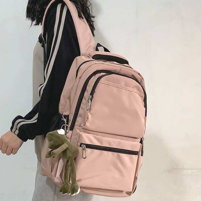 Backpack men's large-capacity casual fashion trend travel bag multi-layer computer backpack tide brand college student schoolbag women