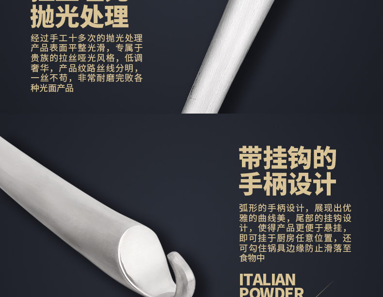Mì Ý Boffman 304 inox 扒 扒 漏 笊 笊 粉 粉 粉 粉 意 kệ đựng gia vị 3 tầng