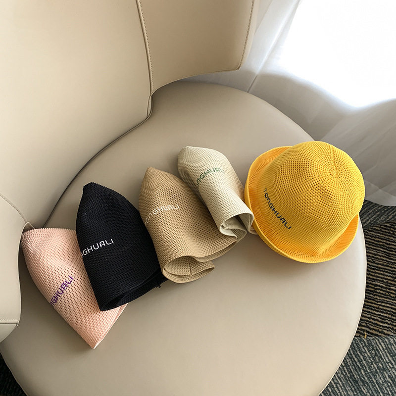 Baby girl hat spring Han edition sun protection children straw hat fashion cute folding light bucket cap boy