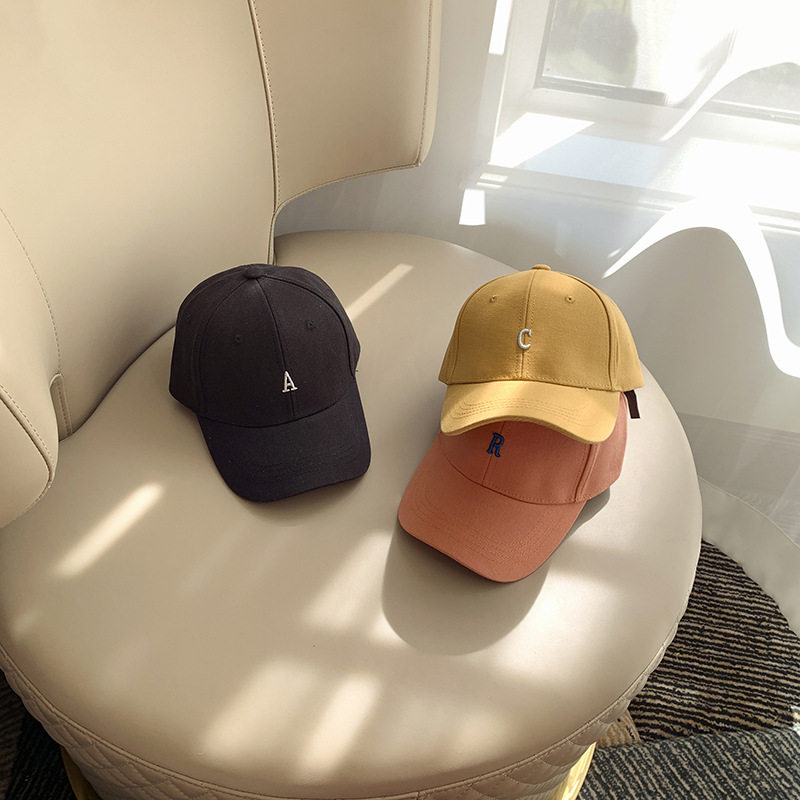 Children Spring Autumn Season Casual Sunscreen Hood Kid Summer Sun Hat Baby Embroidered Letter Baseball Cap