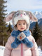 Rabbit Judy children's hat and scarf all in one winter fox Nick male and female baby windproof and warm ear protection hat