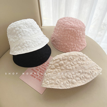 Day Department Little Fresh Child fishermans hat Han edition Mens and womens baby spring and autumn summer basin hat sunscreen sunscreen hat thin