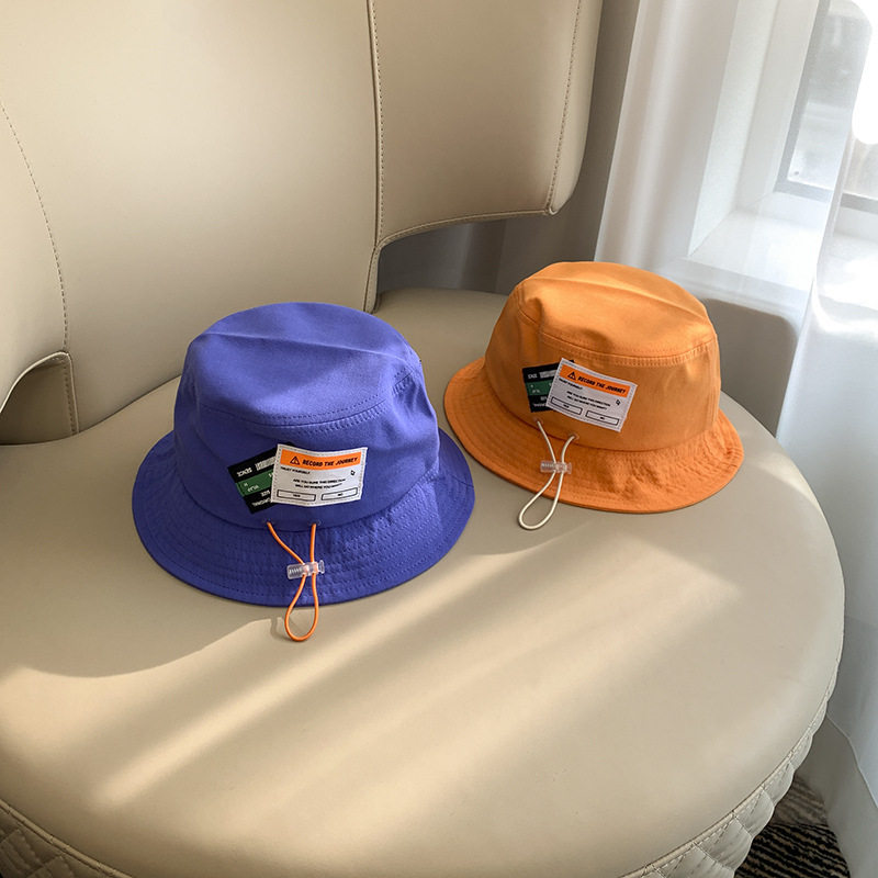 Tide Children Hat Spring Autumn Sunscreen Sun Hat Fashion Casual Baby Sun Hat Fisherman Hat Men and women Children and autumn slim