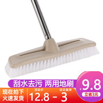 Ground Brush Toilet Brushed Brush Ground Brush with long handle Toilet Bathroom Home Hard Hair Wash Clean Tile Floor Brush