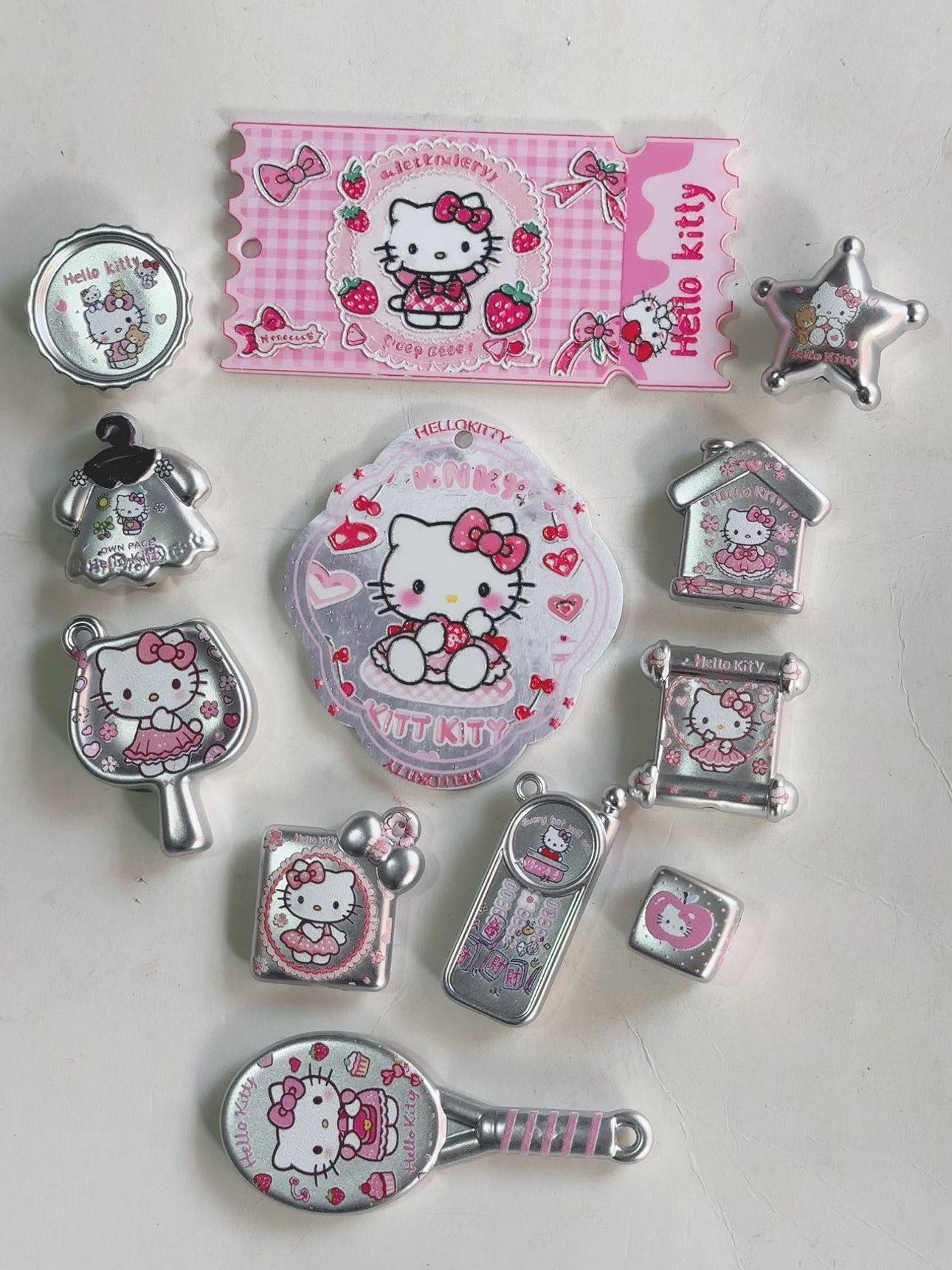 A pack of cartoon beads, a must-have for diy handmade creativity