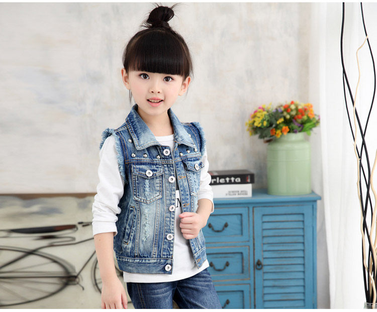 Gilet fille en toile - Ref 2070742 Image 28