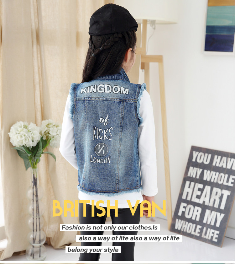 Gilet fille en toile - Ref 2070742 Image 11