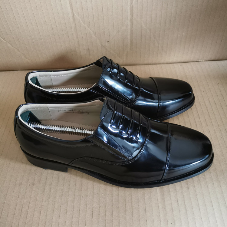 Jihua 3514 stock dress leather shoes men's three-joint patent leather bright surface wedding groom shoes business formal leather shoes