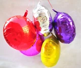 Круглый алюминиевый фильм воздушный шарик алюминиевая фольга для вечеринки по случаю дня рождения