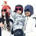 Happy Fox Ice Sports Đeo kính Lei Feng Cap Trẻ em Dễ thương Playful Đan 4480/4882/5051