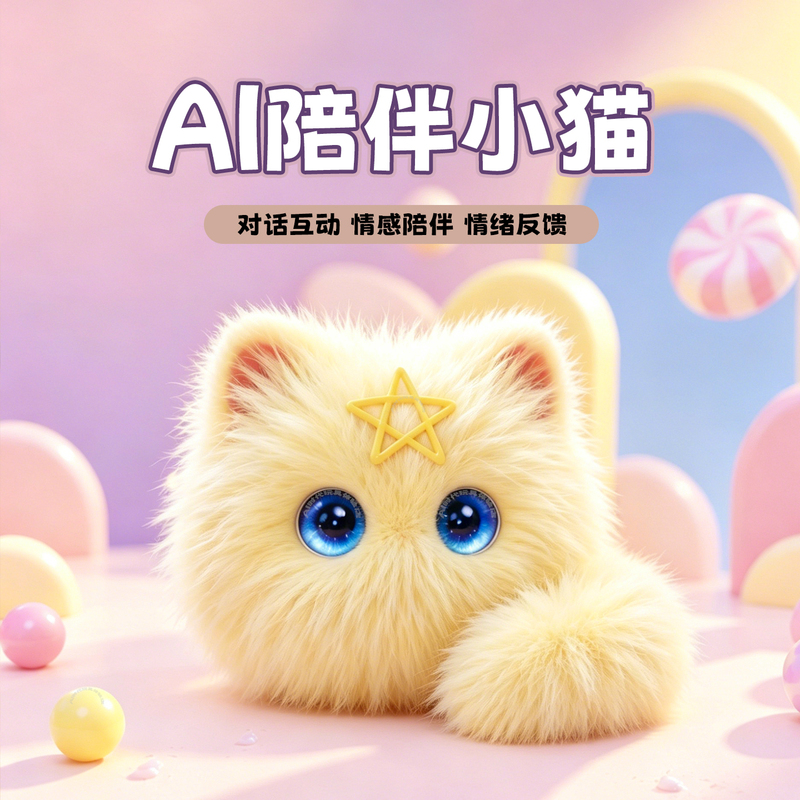 Ai Scribble Cat Intelligent Robot Cat Children's Chat Companion Electronic Pet Plush Toy Birthday Gift Ai Scribble Cat Intelligent Robot Cat Children's Chat Companion Electronic Pet Plush Toy Birthday Gift
