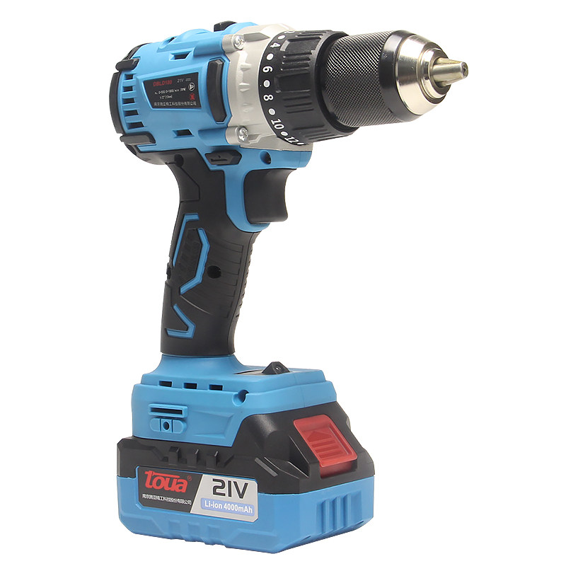 Tengya electric drill lithium battery electric screwdriver lithium drill rechargeable flashlight dynamic drill industrial-grade electric screwdriver