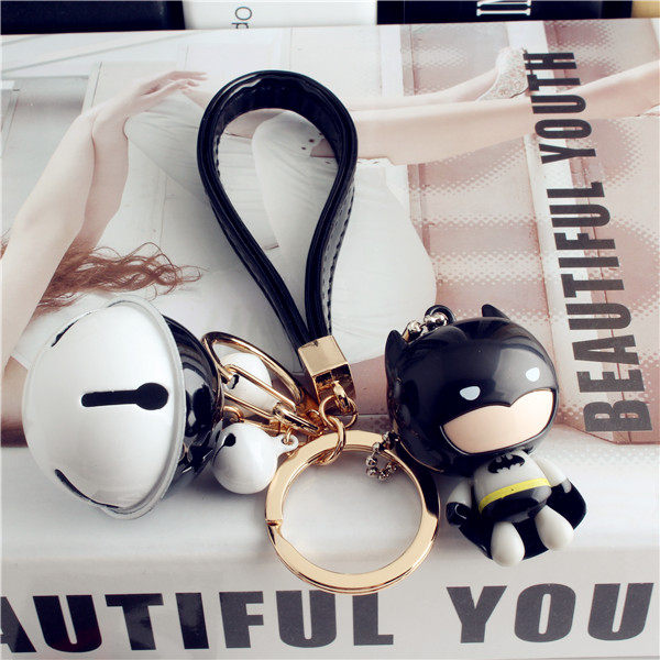 Batman key chain Limbs movable Batman key chain car key pendant male and female key ring