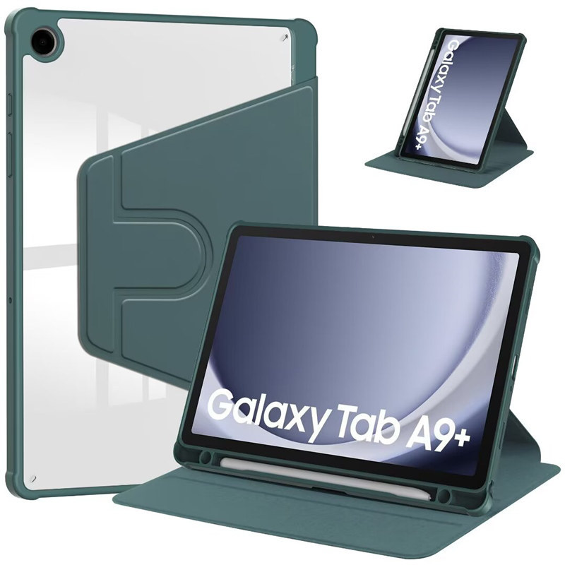 Suitable for Galaxy Samsung Tab A8 Protective Case Sm-X200 Anti-Drop A9 Rotating A11+ Stand X205C Shell 10.5inch Taba7Lite Full Coverage 8.7 Inches 220 Anti-Bend A7