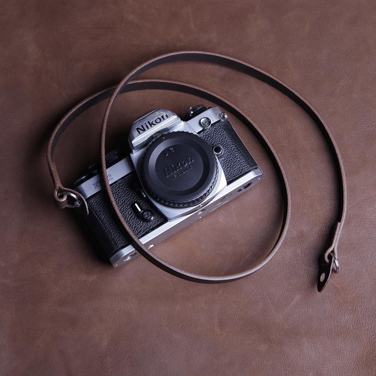 cam-in vegetable tanned cowhide retro digital micro-single-eye camera single-eye camera baby bag leather camera shoulder strap cam3276