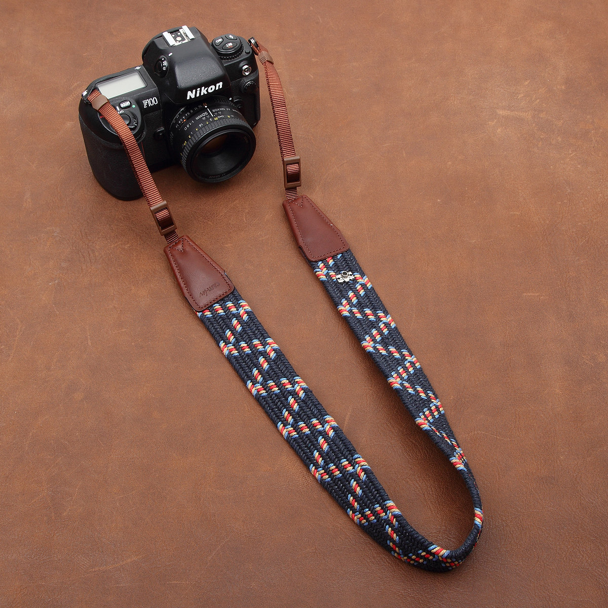 cam-in Weaving Microsoft Single Backstrap for Sony Leicanikon Canon Cam8792