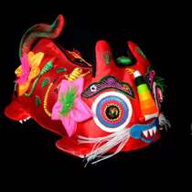 New red cloth tiger ornaments hand-embroidered small donkey rooster shock toy traditional folk original design
