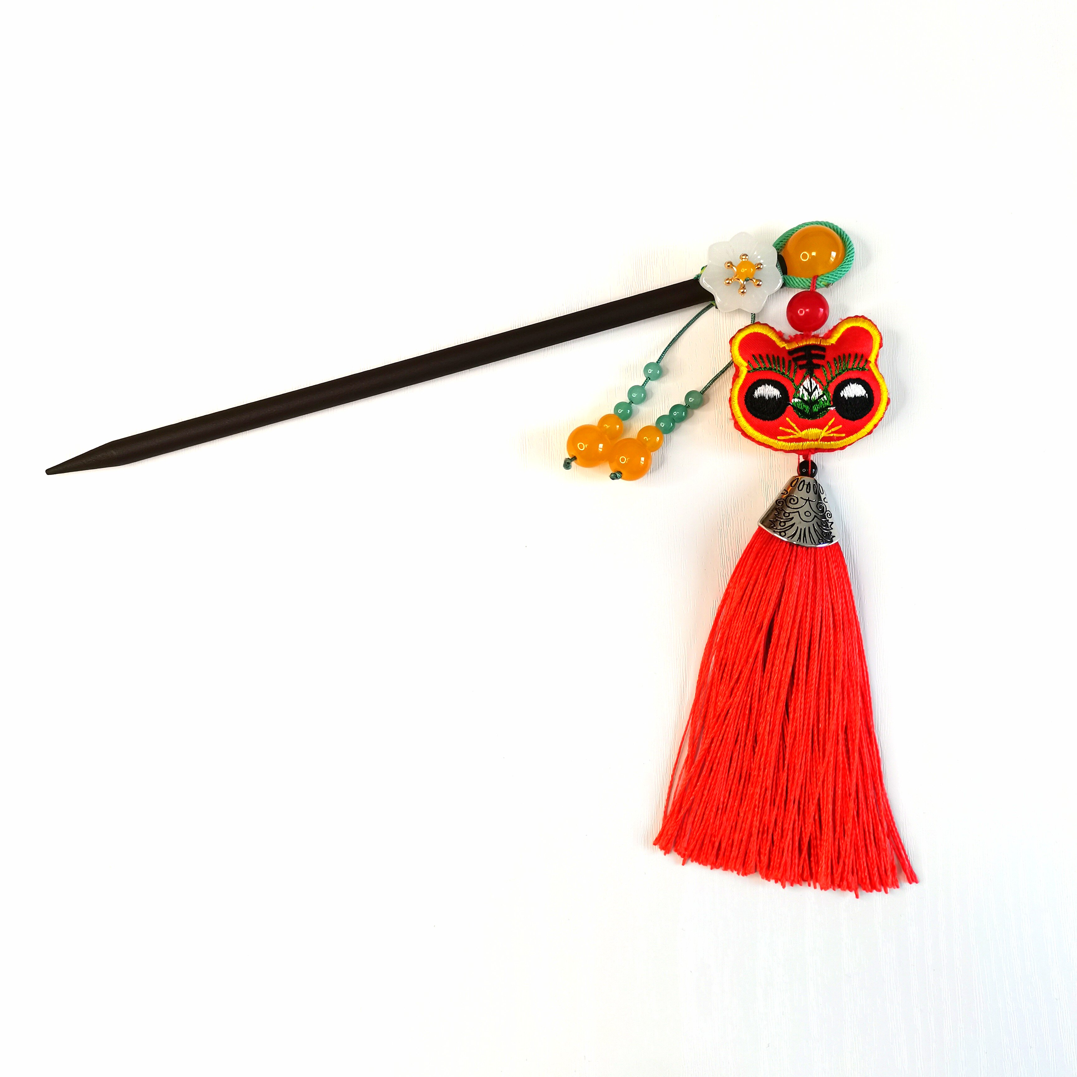 New Year Gift Embroidered Hairpin Sachet Girl Hanfu with Sweet and Cute Tassel Spice Sachet Adult Accessories