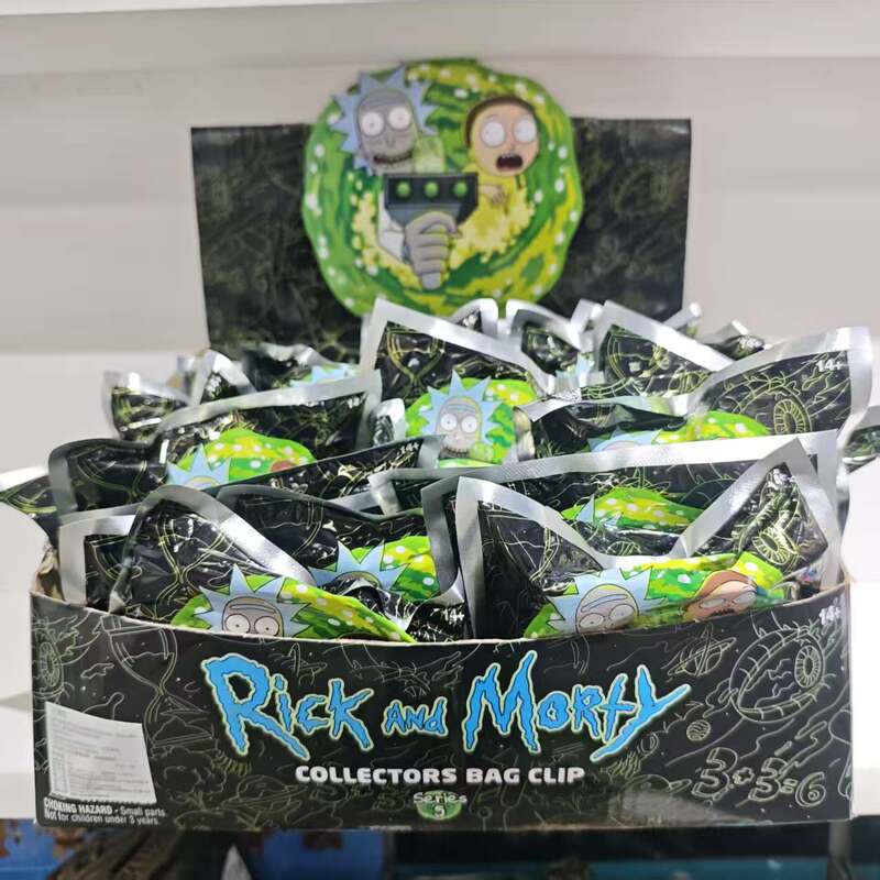 Rick and Morty Cartoon Blind Bag Keychain Collection Series Rick and Morty Cartoon Blind Bag Keychain Collection Series