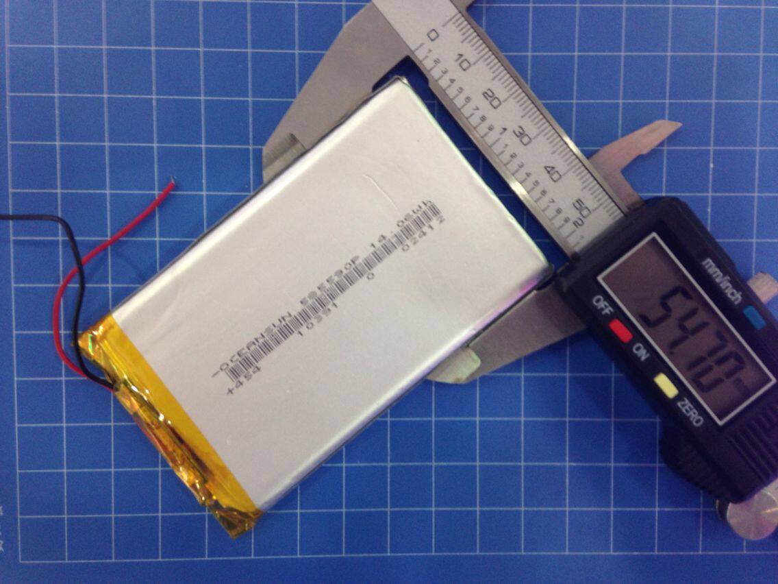 3 7V Lithium Polymer Battery 585490 3200mAh Power Bank Tablet PC Mobile Charger DIY