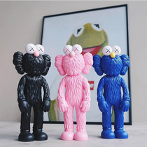 mand kaws x Sesame Street BFF doll limited edition hand-made model doll toy ornaments Fashion accessories