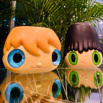 Big-eyed plant flower pot Tide play doll hand-made toys doll blind box gift box new peripheral