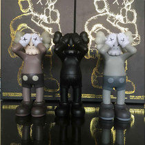 mand kaws Standing face cover doll hand-made model doll toy desktop ornaments model fashion trend play