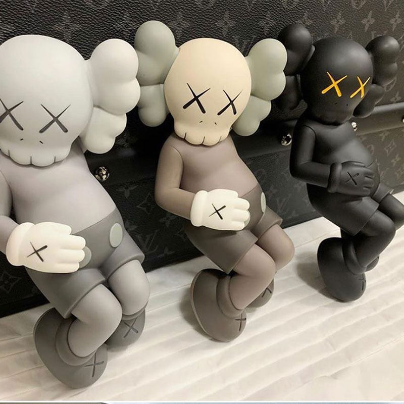 mand kaws holiday日本限定富士山公仔睡姿玩偶玩具車載擺件手辦|潮玩盲