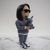 mandkaws trendy play owner Fujiwara Hiroshi Lightning Pikachu GK doll hand-made ornaments toy model