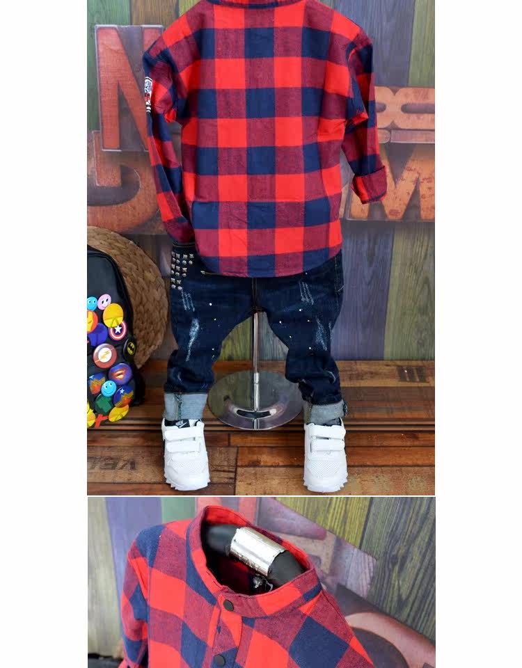 Chemise garcon à manche longue - Ref 2073790 Image 11