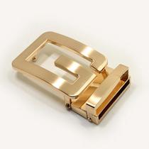 Men smooth buckle belt buckle head beating eye belt head plate buckle 3 8CM alloy abrasion resistant with tail clip pants with head damp