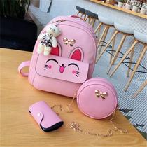 (buy as it is delivered) Girl Double shoulder bag Princess Childrens bag Bag Girl Bag Girl Backpack Travel Bag Bag