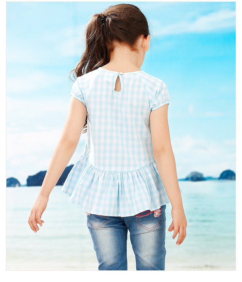 Chemise fille XZXDD à manche courte - Ref 2084495 Image 26