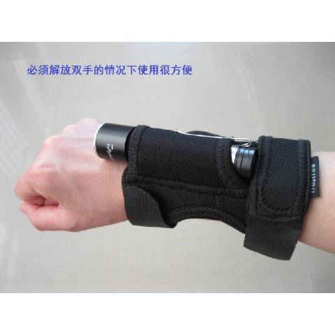 Flashlight Arm Wrist Strap for Work, Patrol, Diving, Outdoor Camping, Hands-Free 25-35mm