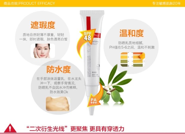 Kem chống nắng Winona chính hãng rõ ràng 15g Kem che khuyết điểm màu nude làm sáng tông màu da kem chống nắng chống nước