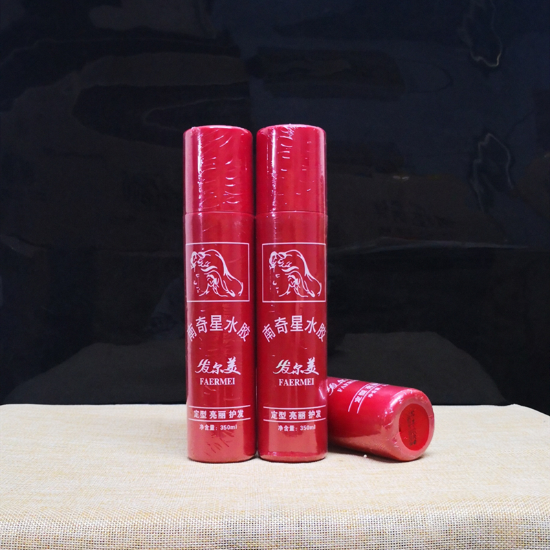 Nanqi Xingfa Meihong Bottle Special Hard Shaping Bright Hair Care Water Gel Hair Gel King Shaping Spray