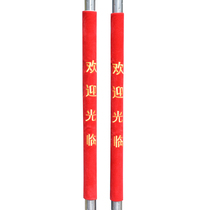 Vertical glass door gloves anti-static cold-proof fabric handle gloves protective cover household commercial can be customized embroidered