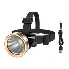 【送充电线】头戴式LED强光充电头灯