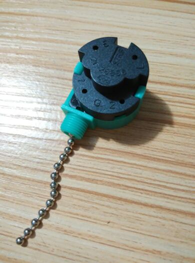 Rope pull switch ceiling fan three-speed control switch three-stage speed control switch 220v hand-pulled fan lamp governor