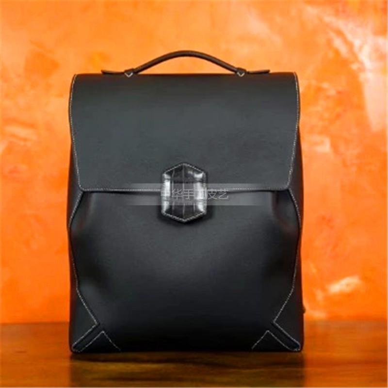 Handmade leather goods version drawings custom h new bucket bag drawings one-shoulder bucket bag matching color shoulder strap drawings