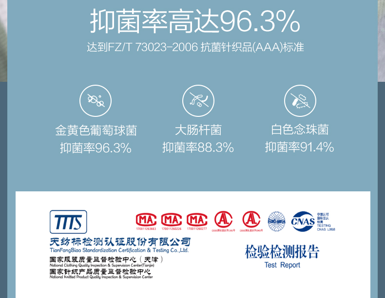 七匹狼 男士 80S超细 莫代尔冰丝四角裤 3条 图17