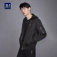 Áo khoác trùm đầu thời trang HLA / Haicang 2018 mùa thu mới thời trang áo khoác nam thoải mái